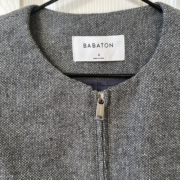 NWT Babaton Bowman Jacket Blazer Heather Comet Coat size 4 - Picture 6 of 11